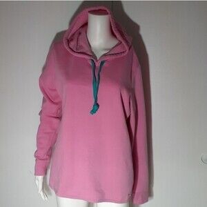 Everlast y2k barbiecore pink hoodie sweatshirt cotton  l shirt top streetwear